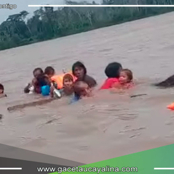 Emergencia en el Río Ucayali: Familia y Menores de Edad Salvan Milagrosamente de Ahogarse