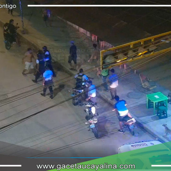 Sujeto en estado de ebriedad protagoniza caótico incidente en Pucallpa