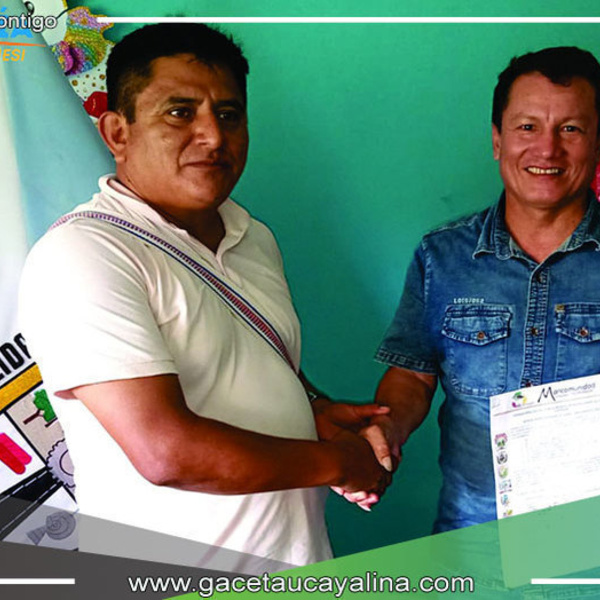 Ing. Jhony Rudecindo Apolinario Caso lidera reunión en Tahuania para fortalecer la conexión entre Junín, Atalaya y Brasil.
