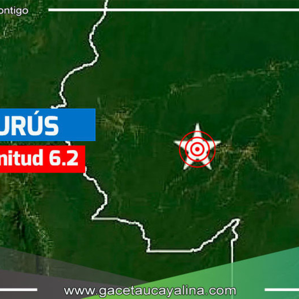 Instituto Geofísico del Perú informa sobre fuerte sismo con epicentro en Brasil que sacude Ucayali