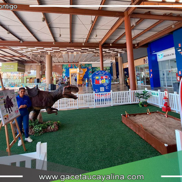 Centro comercial inauguró “Mundo Kids” un espacio lleno de creatividad y diversión para niños en Pucallpa