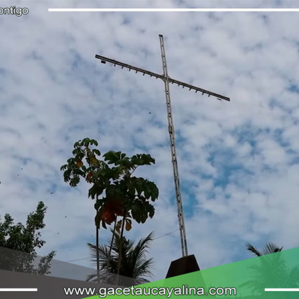 Cruz del Calvario en Contamana Recibe Atención Tras 15 Años