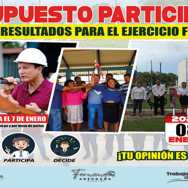 Municipalidad Distrital de Tahuania abre las puertas a la participación ciudadana en el proceso presupuestario para el próximo año