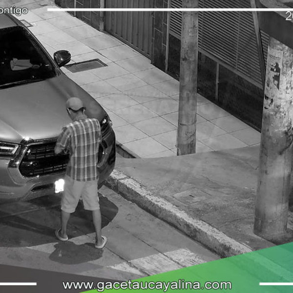 Serenazgo intervino a sujeto luego de ser sorprendido intentando apoderarse de piezas de una camioneta