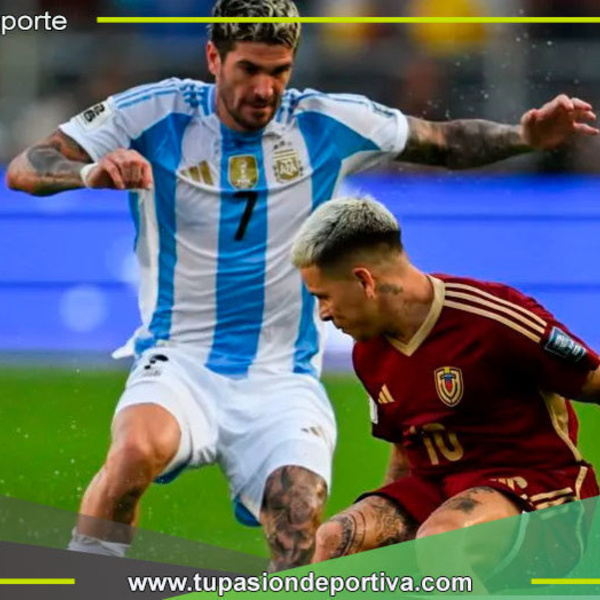 Empate entre Venezuela y Argentina por las Eliminatorias al Mundial 2026