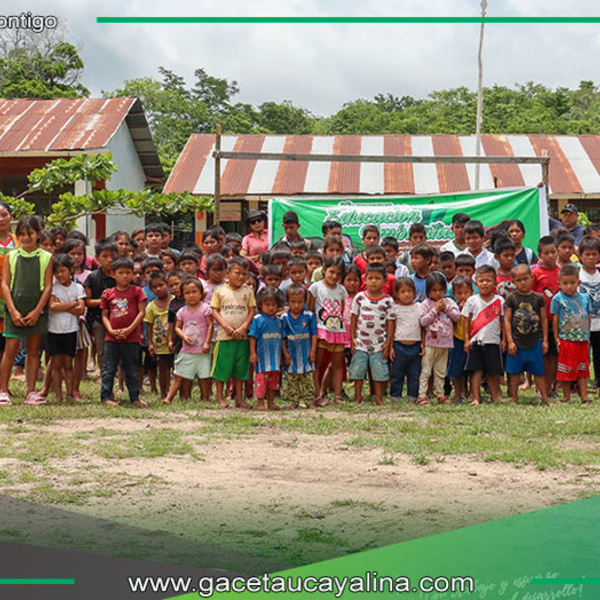 Municipalidad de Atalaya impulsa educación ambiental en comunidad nativa