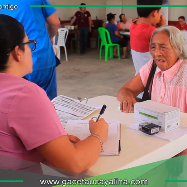 Exitosa campaña médica beneficia a adultos mayores en Coronel Portillo