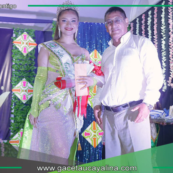 Olga Álvarez es la nueva Señorita Contamana