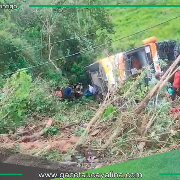 Bus cae a abismo y deja siete muertos y heridos