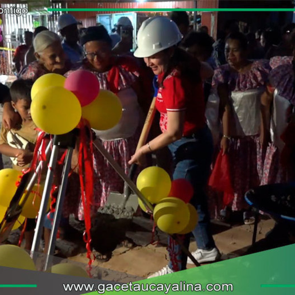 Inician pavimentación de cuatro vías en sector 9 de Octubre Pucallpa
