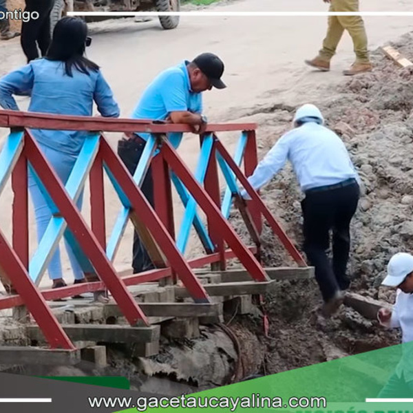 Alcalde Rodolfo Lovo Impulsa Renovación con la Construcción de un Nuevo Puente en Ucayali