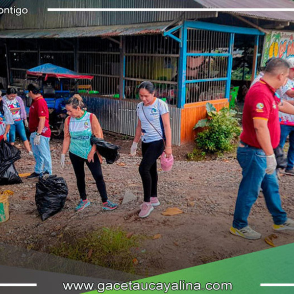 Atalaya le dijo no al dengue con multitudinaria participación en jornada de recojo de inservibles 2024