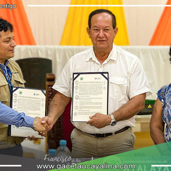 Atalaya y el Instituto Catastral de Lima firman convenio para revolucionar la gestión catastral