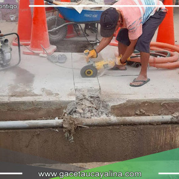 Municipalidad de Ucayali habilita cunetas en mercado Señor de los Milagros