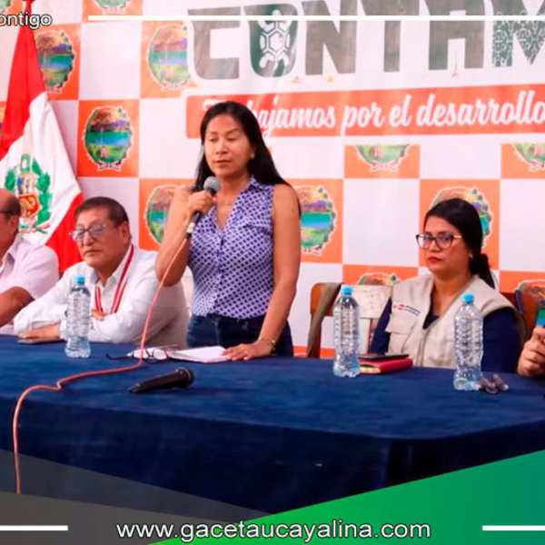 Alcalde de Ucayali y congresista visitan zonas afectadas por creciente del río