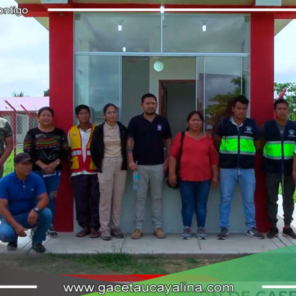 Autoridades de Sepahua supervisan caseta de vigilancia y transporte escolar fluvial