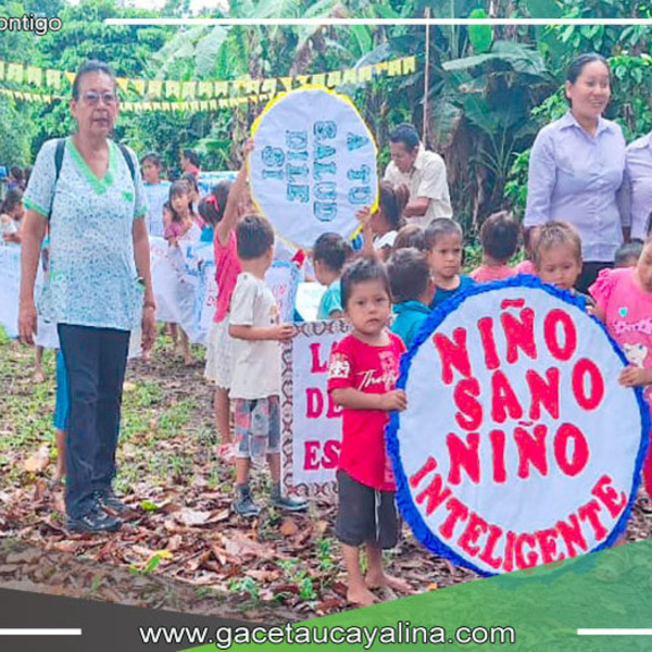 Comunidad educativa se une para promover la salud y el bienestar en Toniromashi