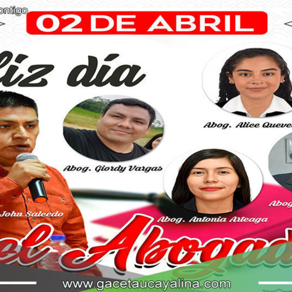 Municipalidad de Sepahua reconoce la labor de los Abogados en su día