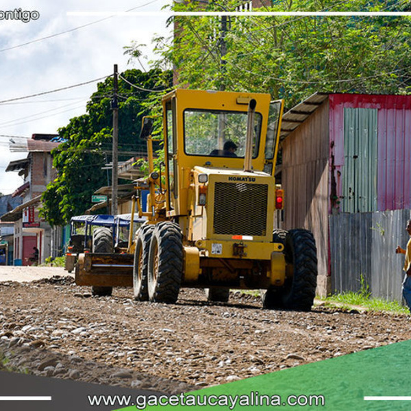 Municipalidad de Sepahua Refuerza Mantenimiento de Vías para Mejorar Transitabilidad
