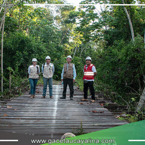 Entregan terreno para la construcción del Puente Felipón en Cumarillo en Sepahua