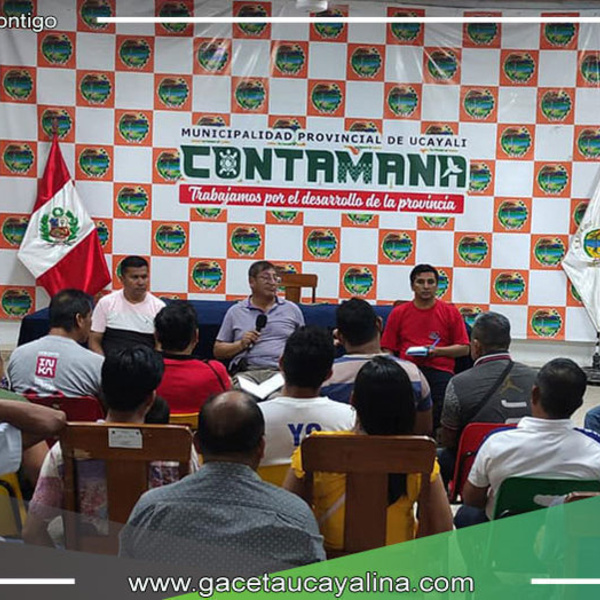 Alcalde Rodolfo Lovo Tello coordina con juntas vecinales para mejorar condiciones de vida en Ucayali.