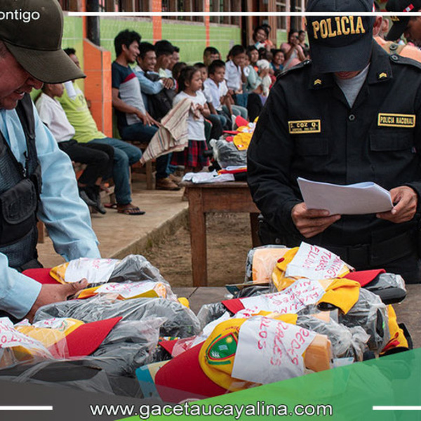 En colaboración entre Policía Nacional y Municipalidad de Atalaya promueve seguridad comunitaria