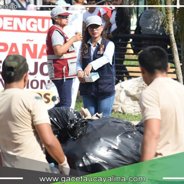 Juramentación de Juntas Vecinales: Alcaldesa Janet Castagne Impulsa Campaña Contra el Dengue en Coronel Portillo