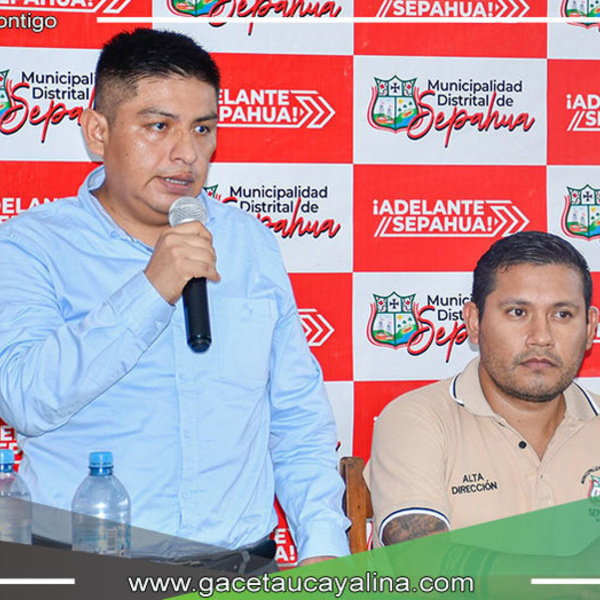 Alcalde John Salcedo avanza en gestiones para la electrificación de Sepahua