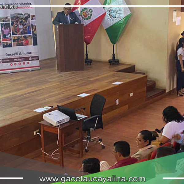 Alcalde de Ucayali asiste a reunión nacional para cerrar brechas en la Amazonía