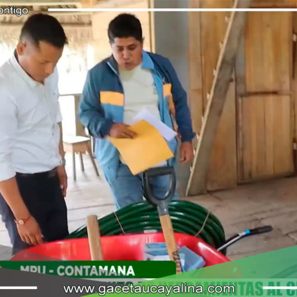 Municipalidad de Ucayali garantiza acceso al agua de calidad en San Miguel con entrega de Kits de herramientas