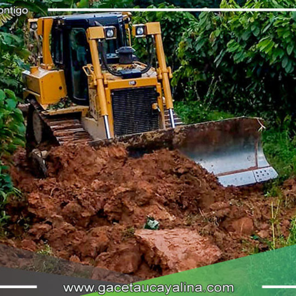 Municipalidad de Padre Abad Mejora Infraestructura Vial en Zonas Rurales