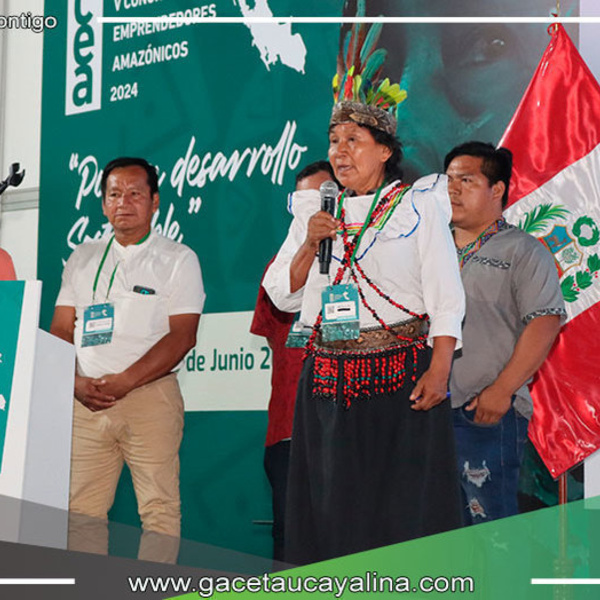 Lideres nativos respaldan a Palmicultora Ocho Sur en el V Congreso Amazónico 2024