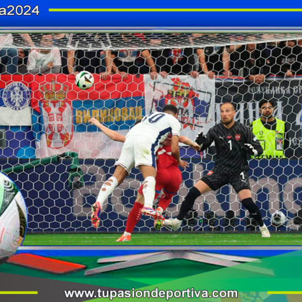 Inglaterra vence a Serbia con gol de Jude Bellingham en la EUROCOPA 2024