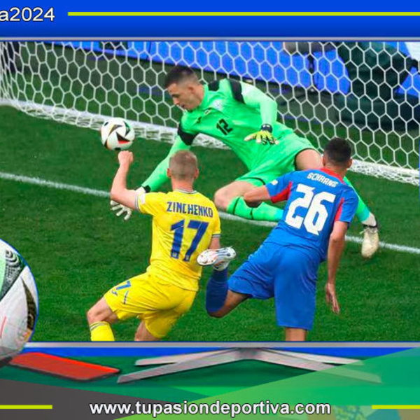 Ucrania Remonta y Suma sus Primeros Puntos en el Grupo E ante Eslovaquia en la Eurocopa 2024