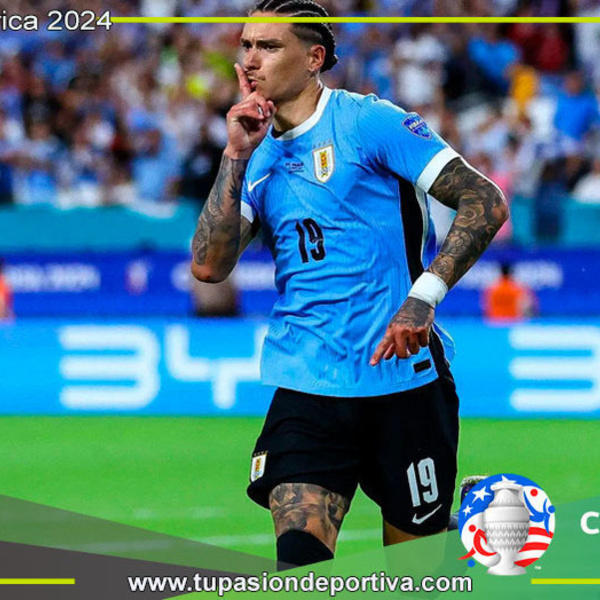Uruguay vence 3-1 a Panamá en el primer partido del Grupo C de la Copa América 2024