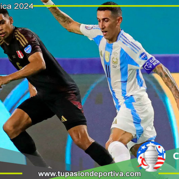 Argentina vence a Perú y se clasifica a Cuartos de Final en la Copa América 2024
