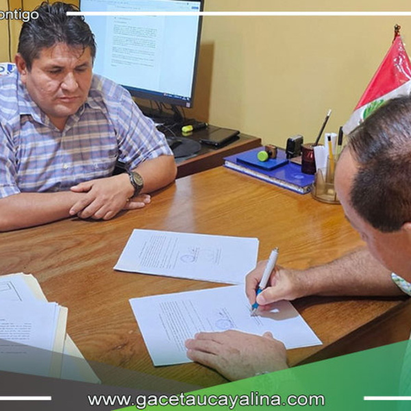 Acuerdo entre Municipalidad de Atalaya y COFOPRI beneficia a propietarios de predios