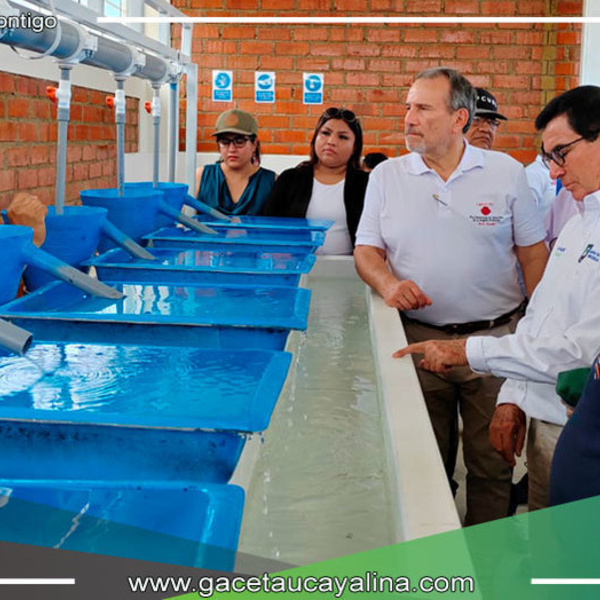 Plan Binacional Perú-Ecuador inaugura centro de producción de alevines en Piura