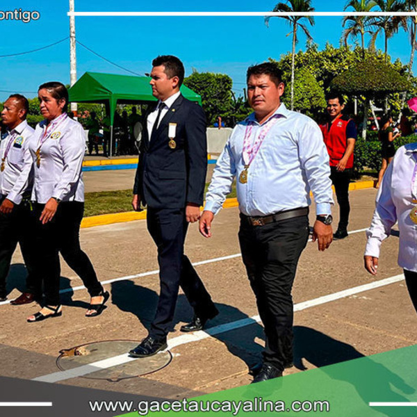 Masisea Conmemora el 'Día de la Bandera' con Desfile y Jura de la Bandera