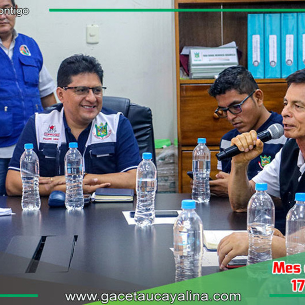 El alcalde Iván Mendoza Jaramillo lidera sesión del COPROSEC en Padre Abad