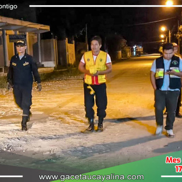 Atalaya refuerza la seguridad con patrullaje mixto en Pascual Alegre