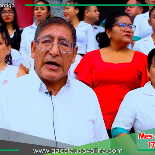 Alcalde de Ucayali lidera iniciativa para concientizar sobre la trata de personas