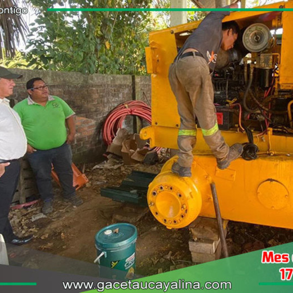 Alcalde de Atalaya pone en marcha pool de maquinaria municipal