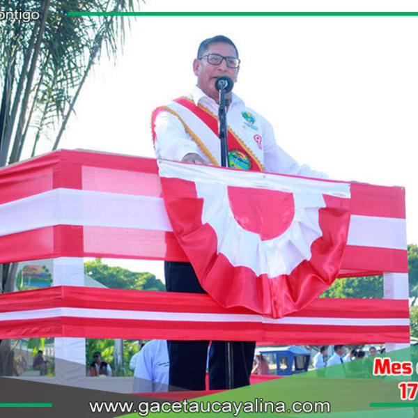 Cultura y Unidad en las Fiestas Patrias en Contamana