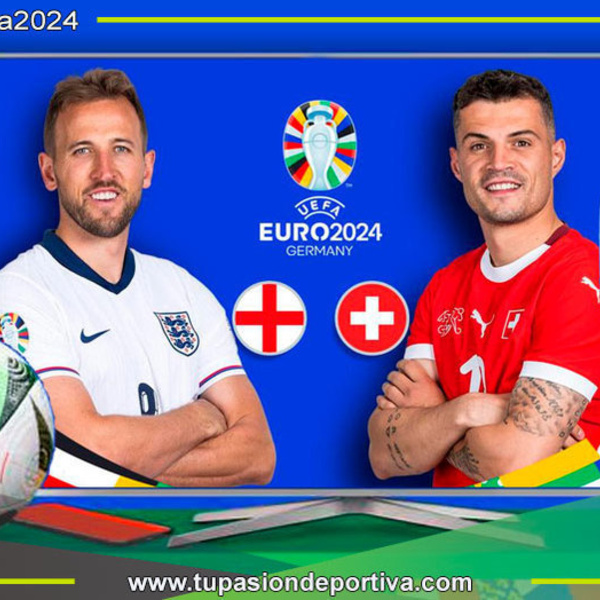 Inglaterra y Suiza buscan un lugar en las Semifinales por la Eurocopa 2024