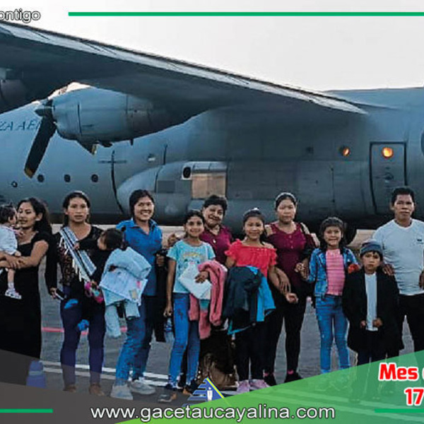 Coordinación entre Hospital Intercultural de Atalaya y el INSN de San Borja permite traslado aéreo de ocho niños a Lima