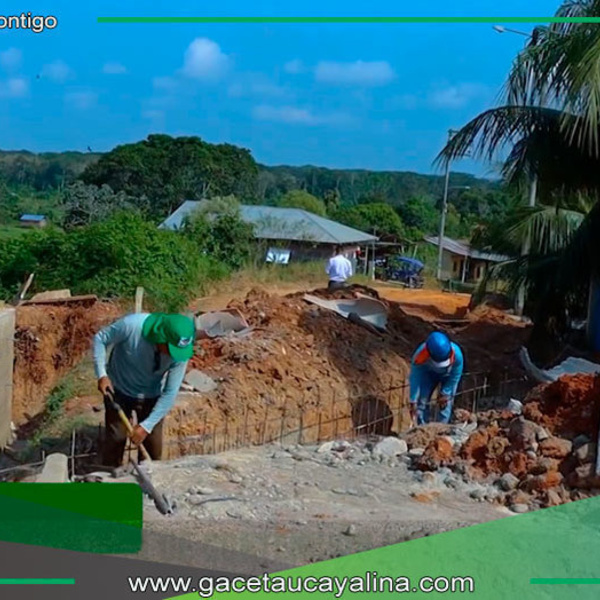 Alcalde Rodolfo Lovo Tello impulsa construcción de muro de contención en el barrio Shirigal B