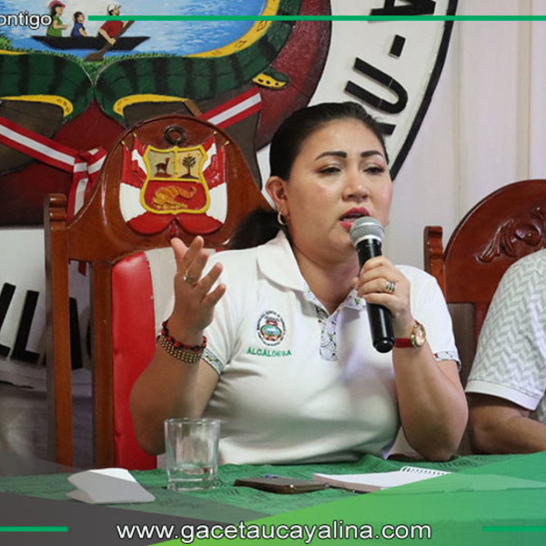 Dialogo alturado entre alcaldesa y dirigentes de A.H. Nuevo Edén en Yarinacocha