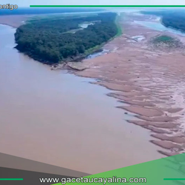 Descenso del Amazonas pone en jaque la región Loreto
