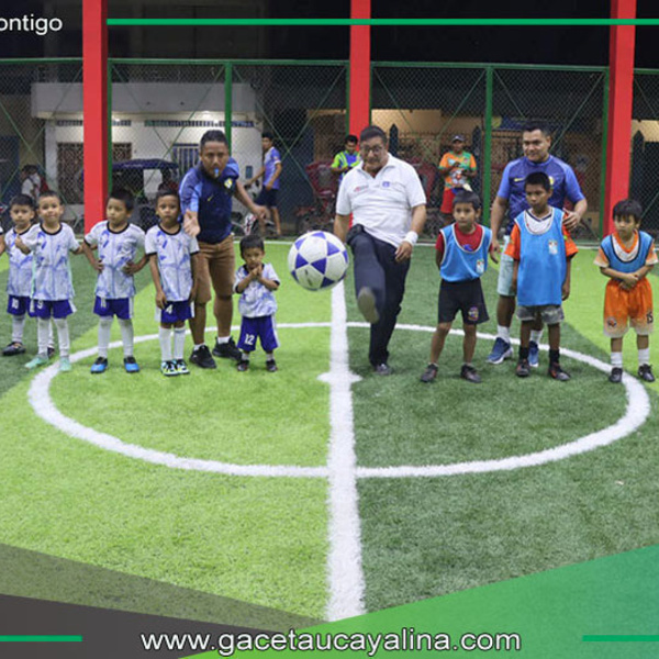 Alcalde de Ucayali Inauguran el V Campeonato Interregional COPA LORETANITO 2024
